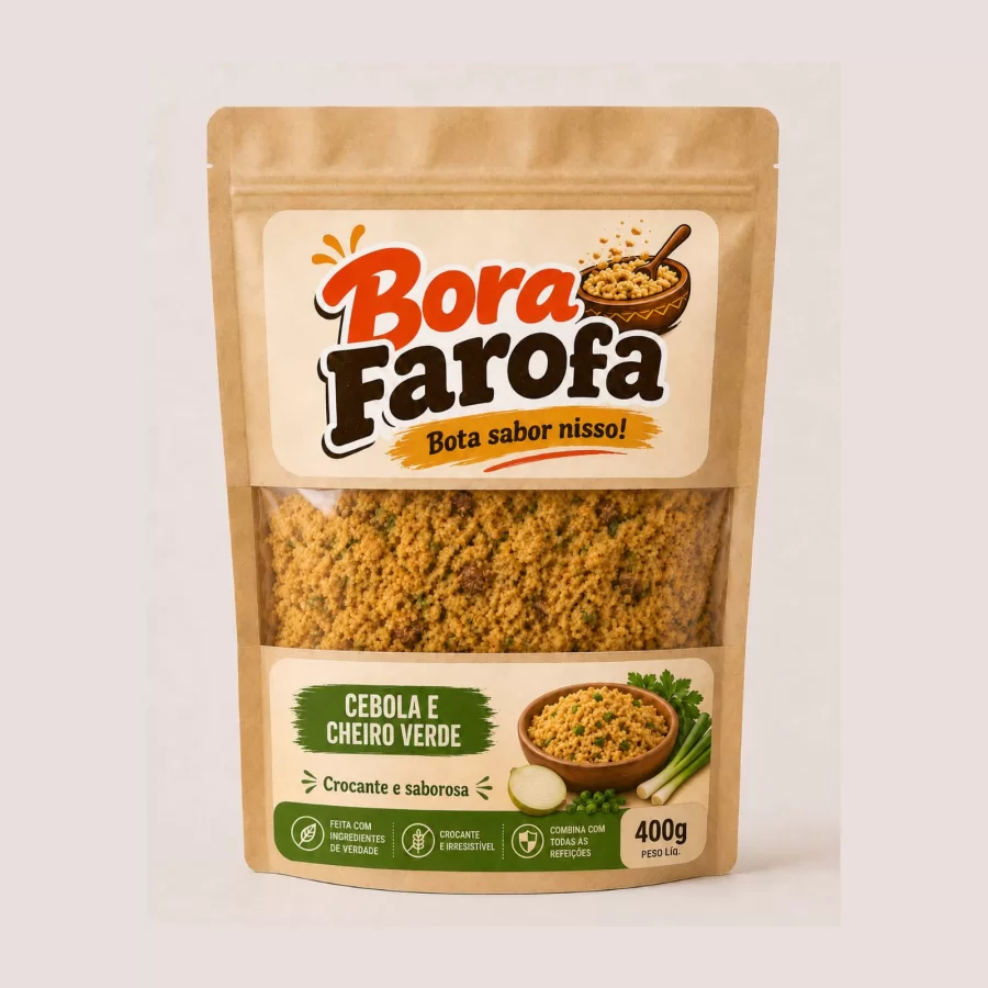 Bora Farofa Alho e Cebola